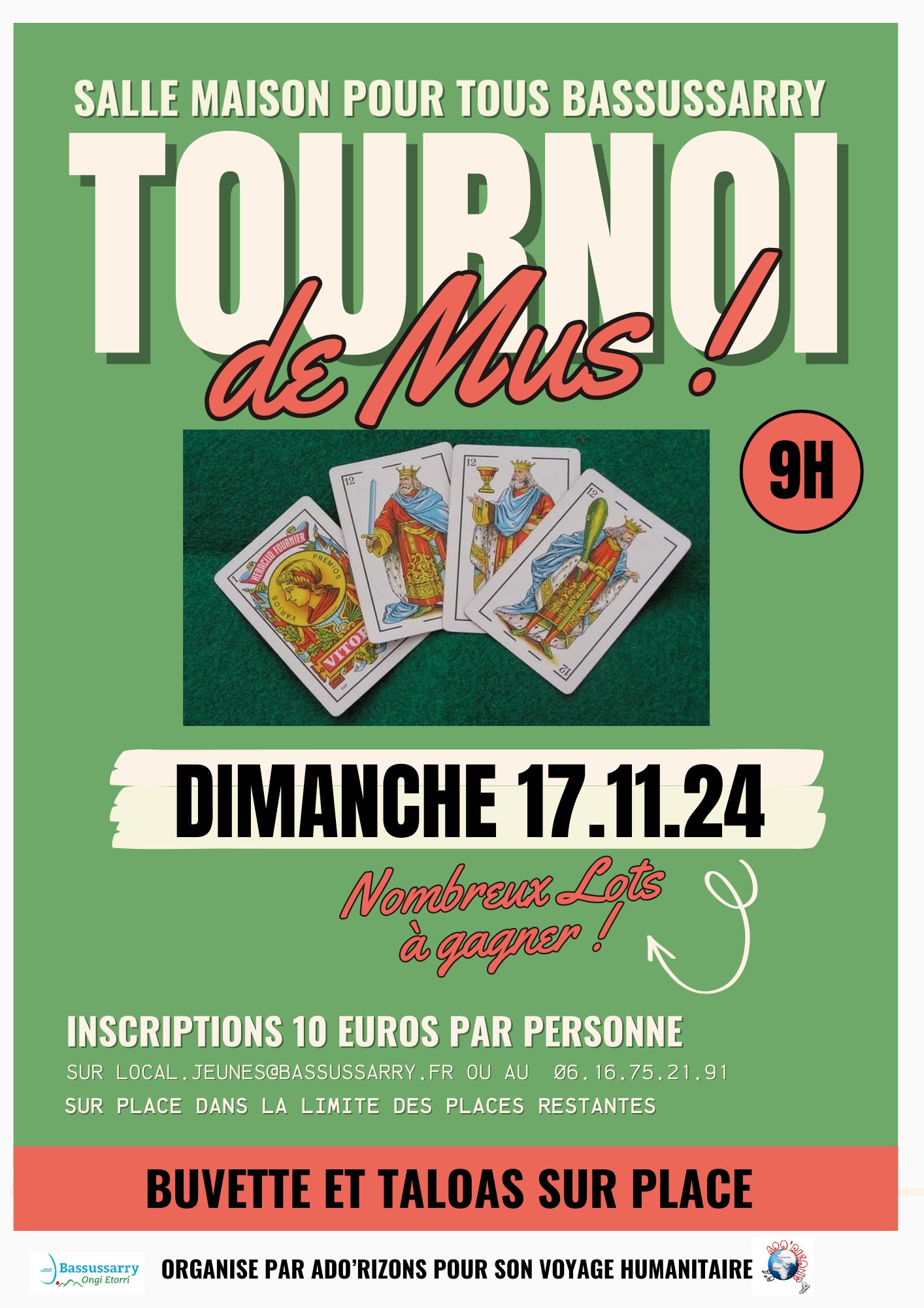 Affiche tournoi de mus