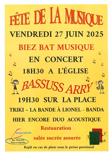 fet de la musique 2025