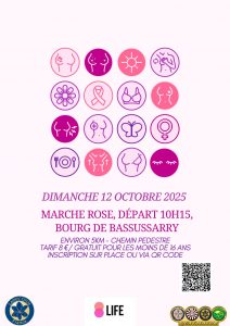 Affiche Marche Rose 12.10.2025